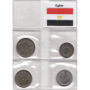 EGITTO  set da 4 monete in condizione più che discreta